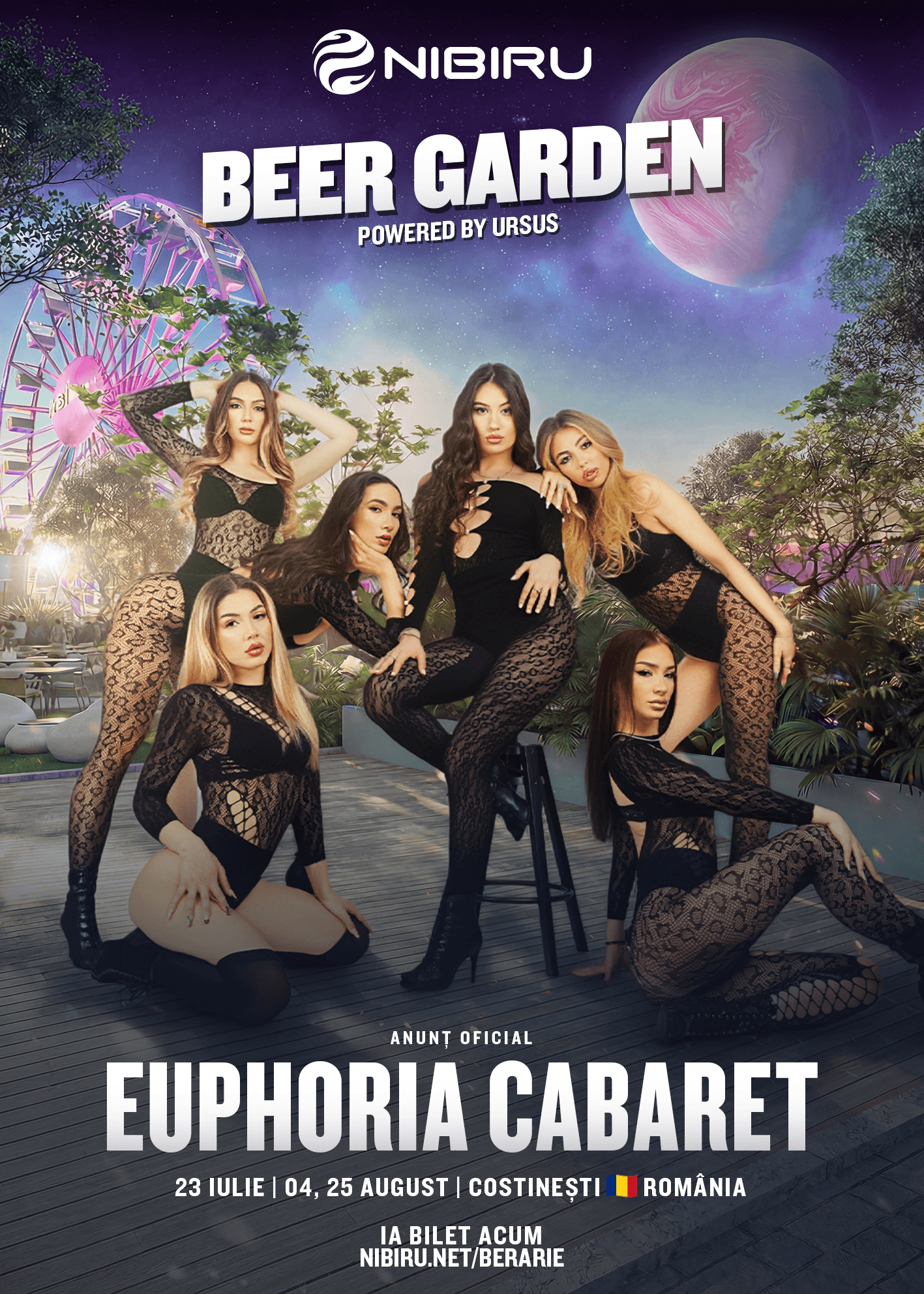Euphoria Cabaret @ Nibiru Beer Garden (4 august)