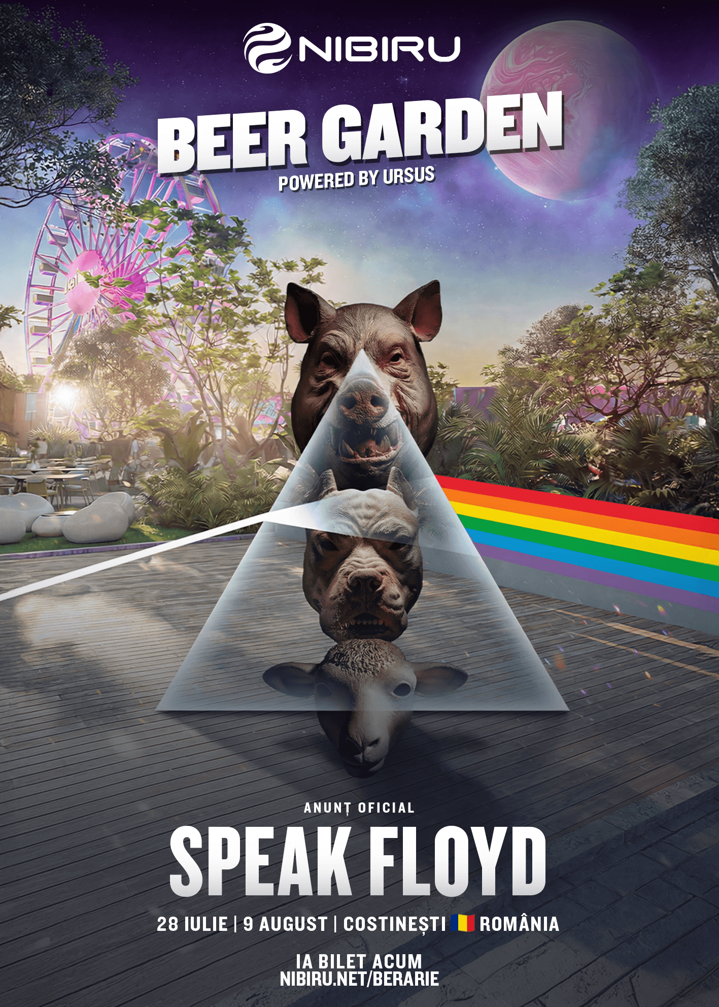 Speak Floyd @ NIBIRU BEER GARDEN (28 iulie)
