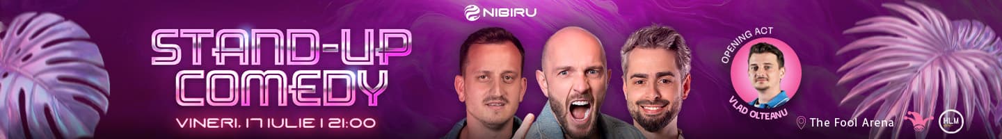 Stand-up comedy cu Bordea, Radu Bucălae și Mane Voicu