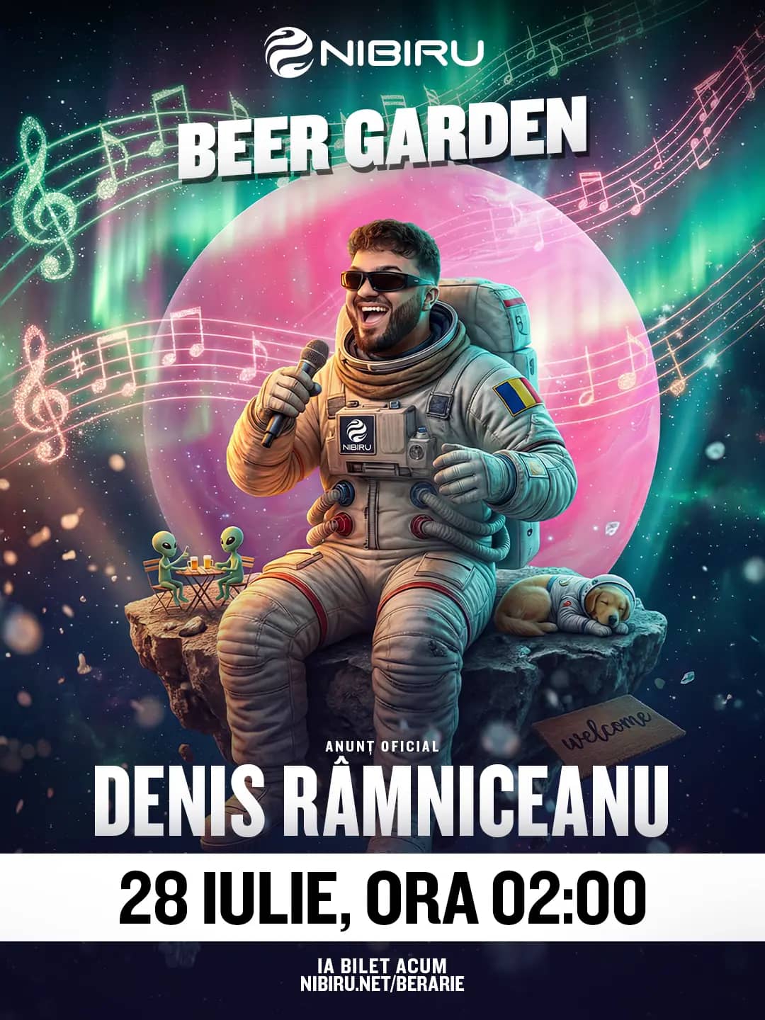 Denis Râmniceanu @ Nibiru Beer Garden (28 July)