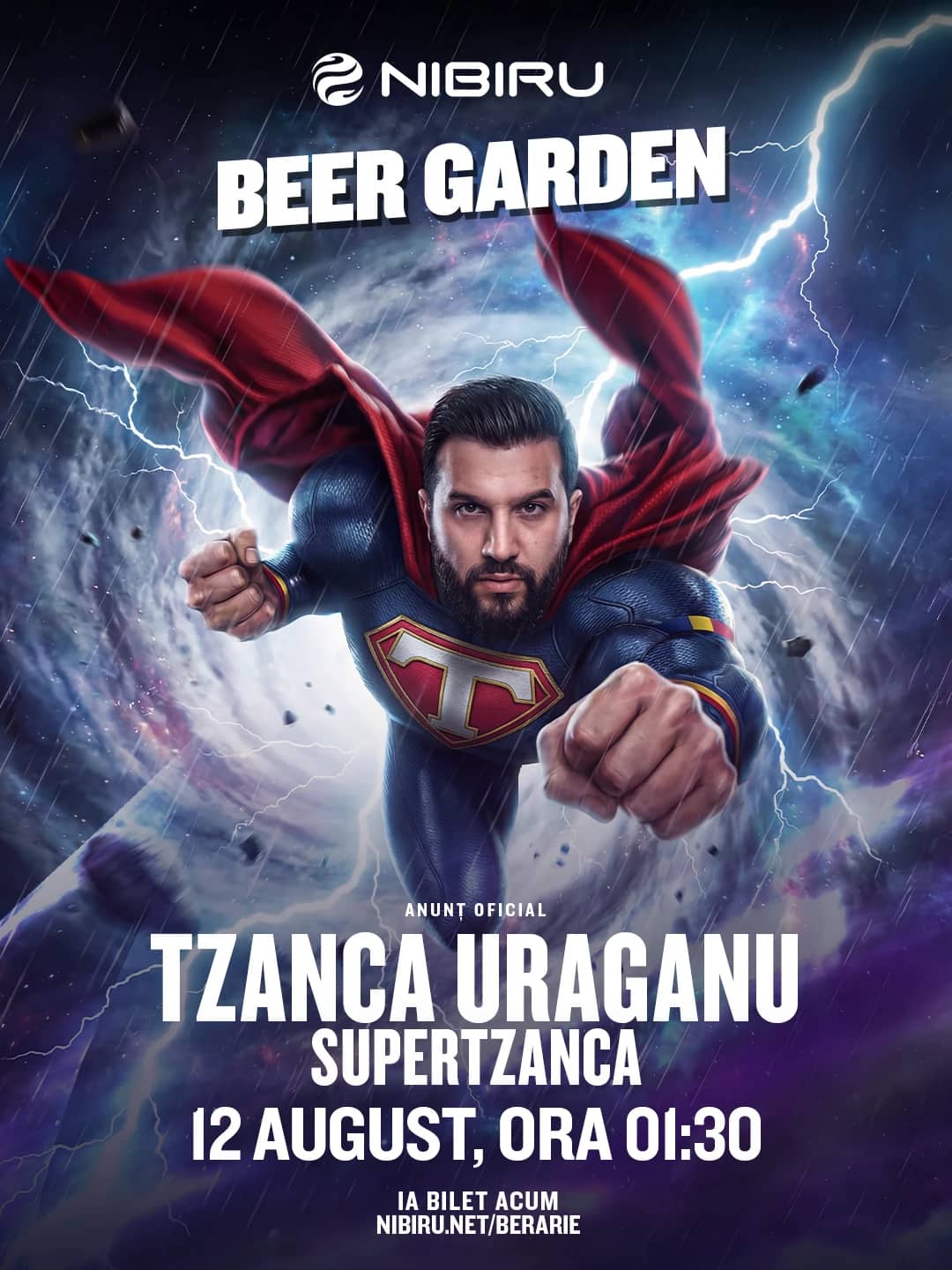 Tzancă Uraganu @ Nibiru Beer Garden (12 august)