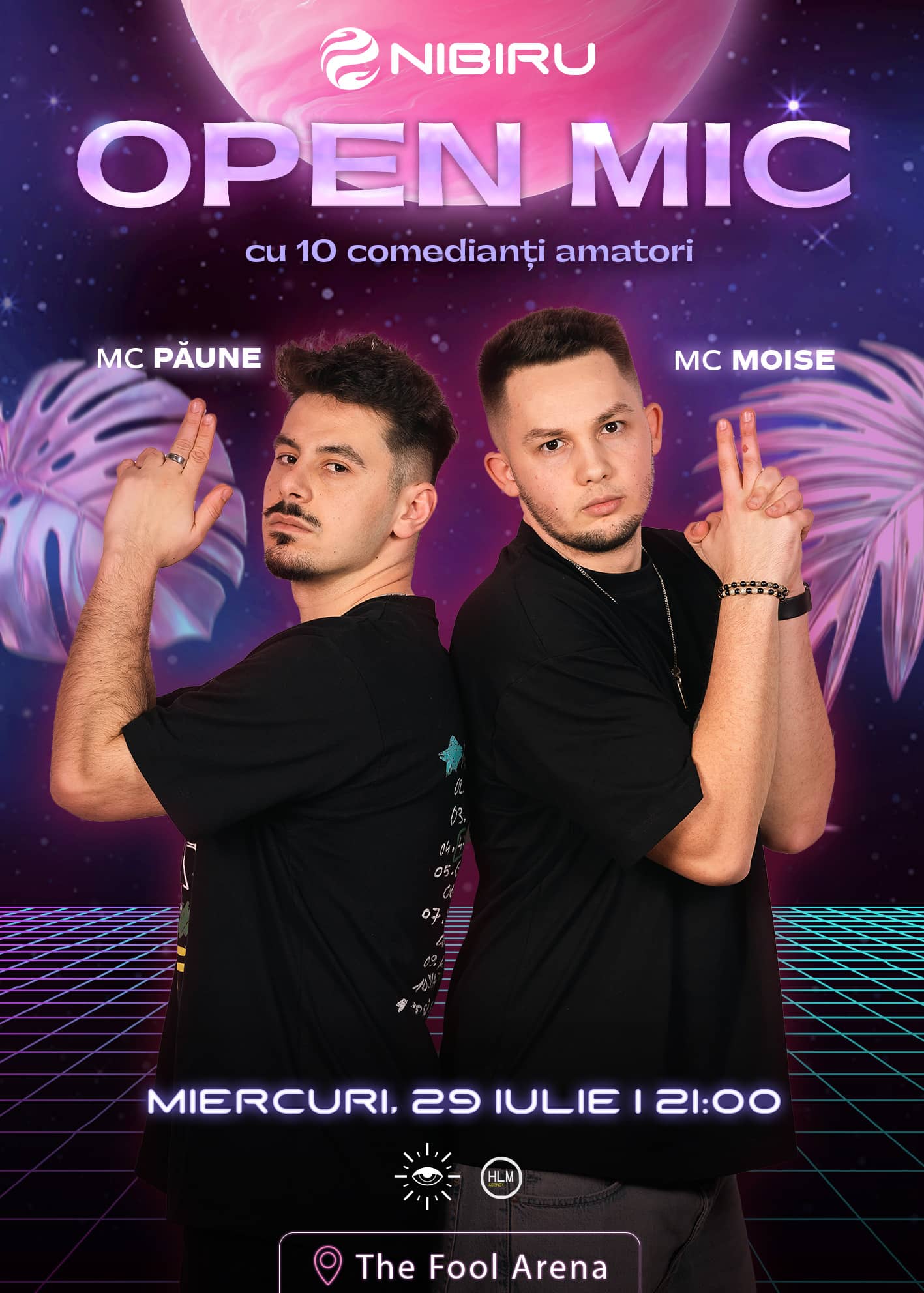 Open Mic: MCs Păune & Moise