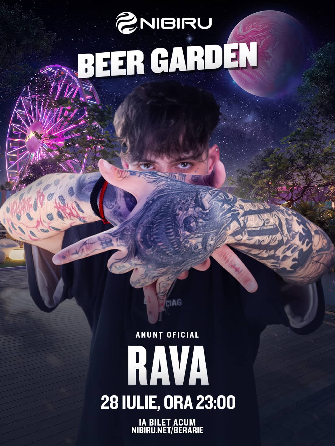 RAVA @ Nibiru Beer Garden (28 July)